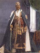 unknow artist Major His Highness Maharao Umed Singh II of Kota Spain oil painting artist